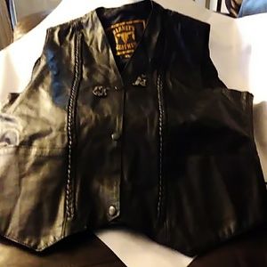 🎆SALE😘 Biker babes leather extra large vest